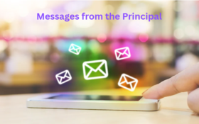 Messages from the Principal